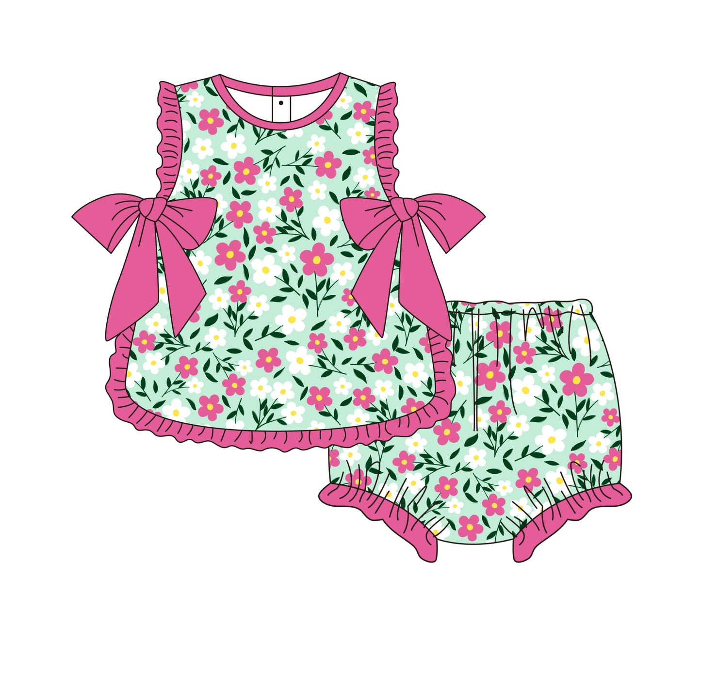 Pretty In Pink Petals Bloomer Closing 2/10
