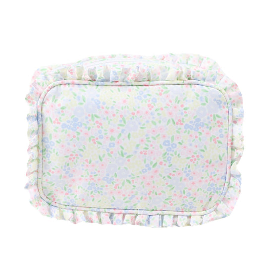 Nylon Everything Bag: Floral (Ruffle)