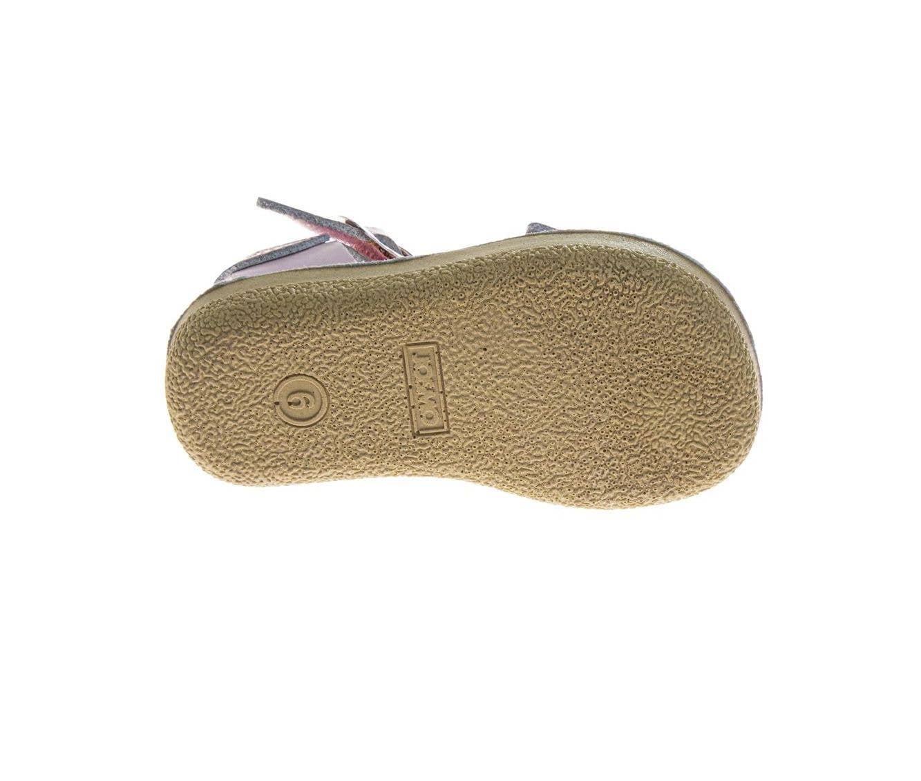 Josmo Girl's Adjustable Leather Outdoor Sandals (Toddler): Tan
