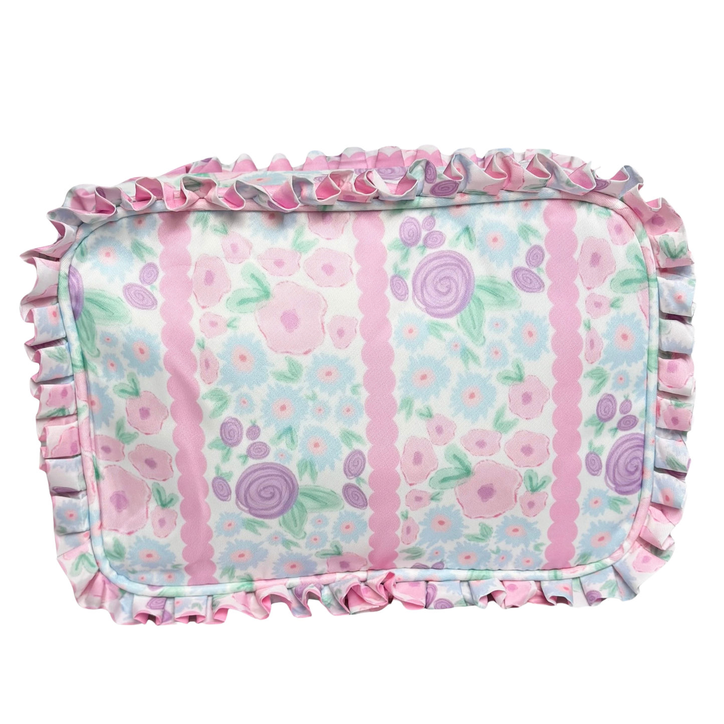 Nylon Everything Bag: Light Blue Gingham