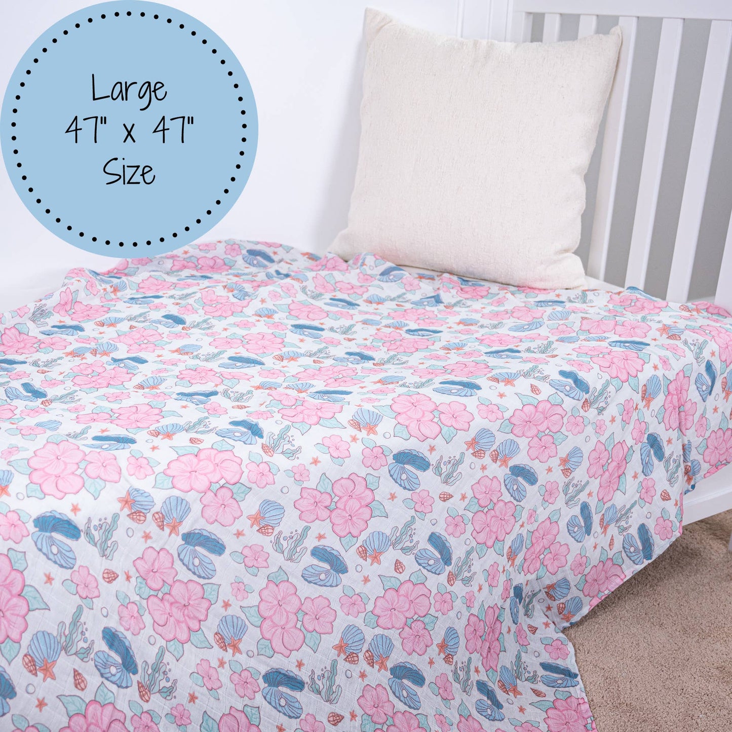 See You Shine Baby Muslin Swaddle Blanket