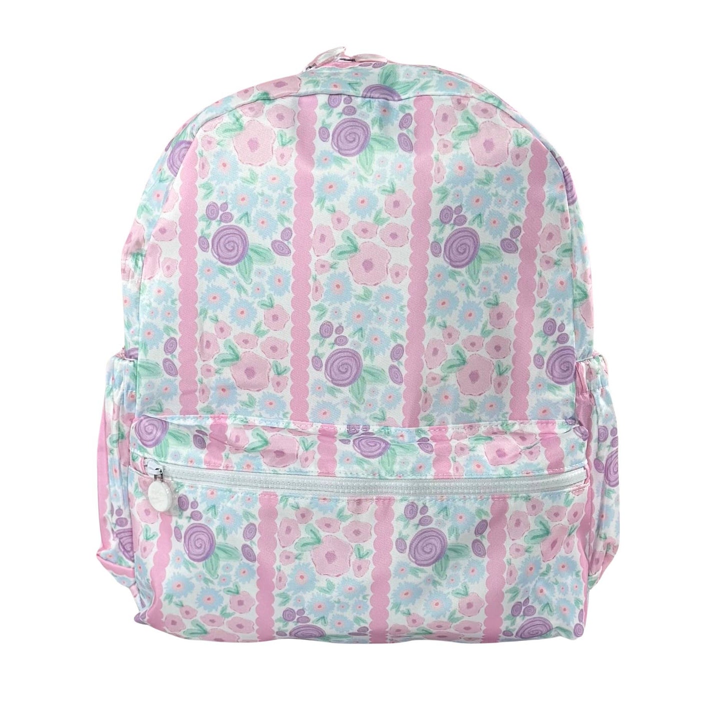 Nylon Backpack (Full Size): Floral
