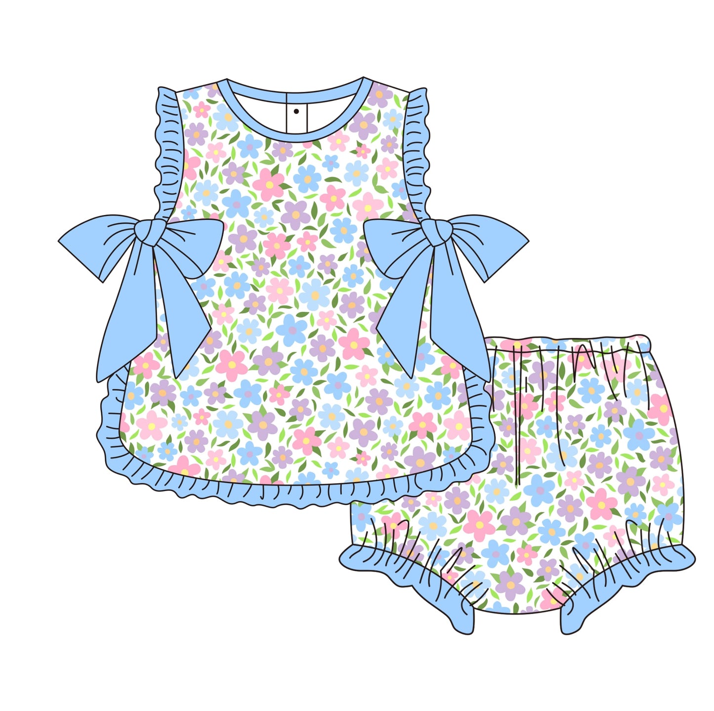 Pretty In Blue Petals Closing 2/10