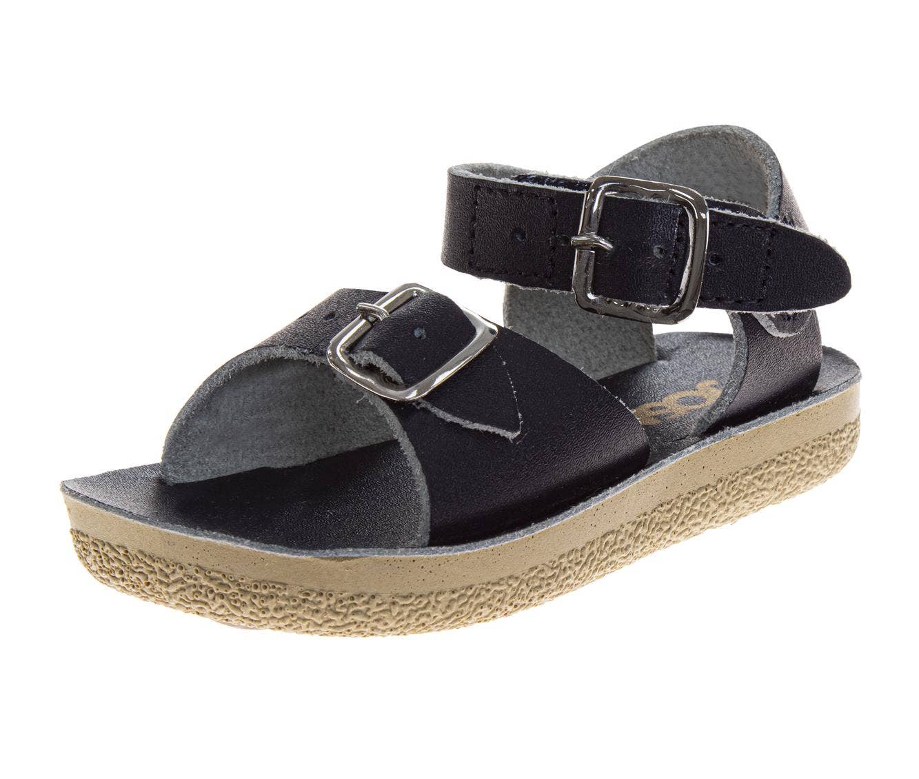 Josmo Girl's Adjustable Leather Outdoor Sandals (Toddler): Tan