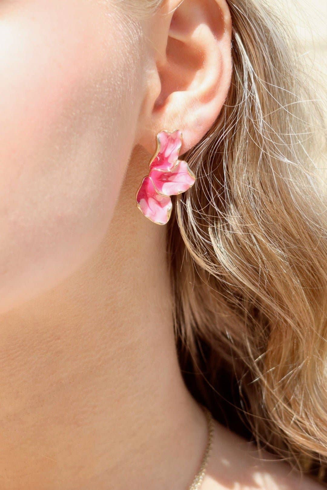Esme State Earrings - Pink
