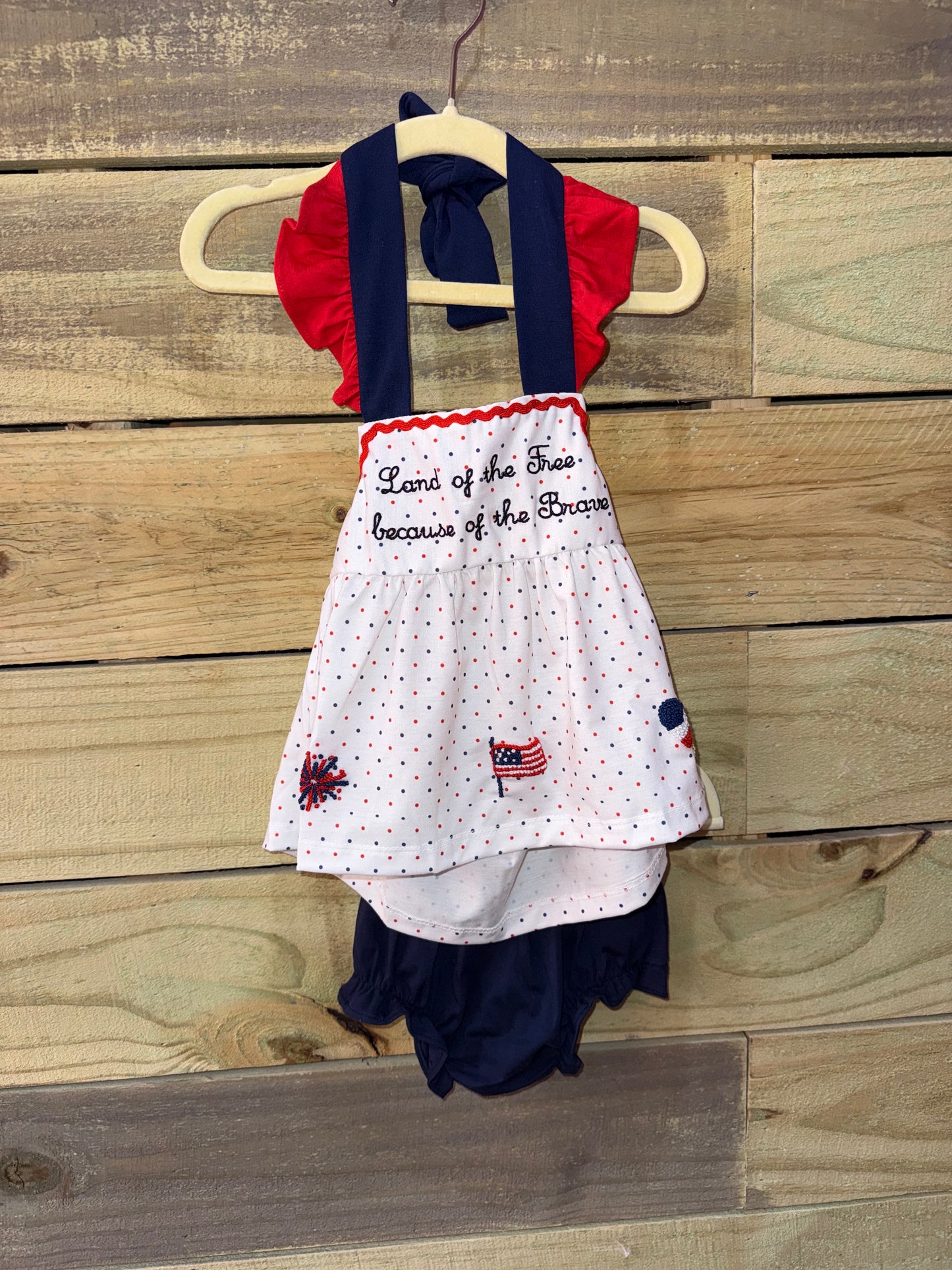 French Knot 4th Diaper Set
