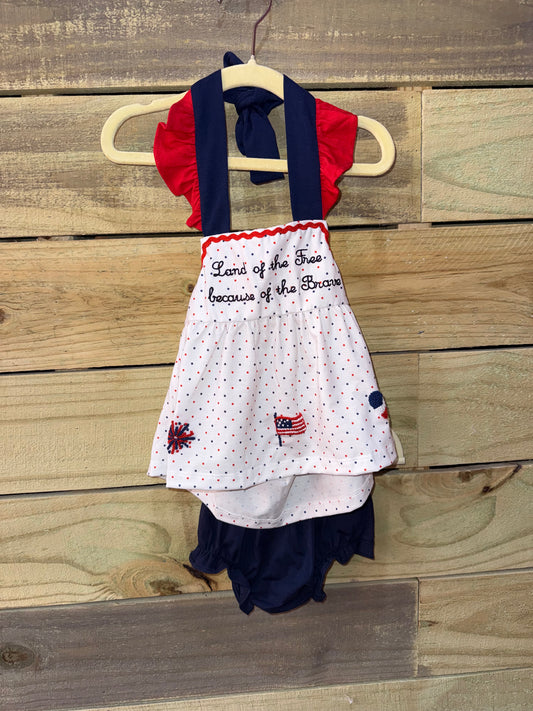 French Knot 4th Diaper Set