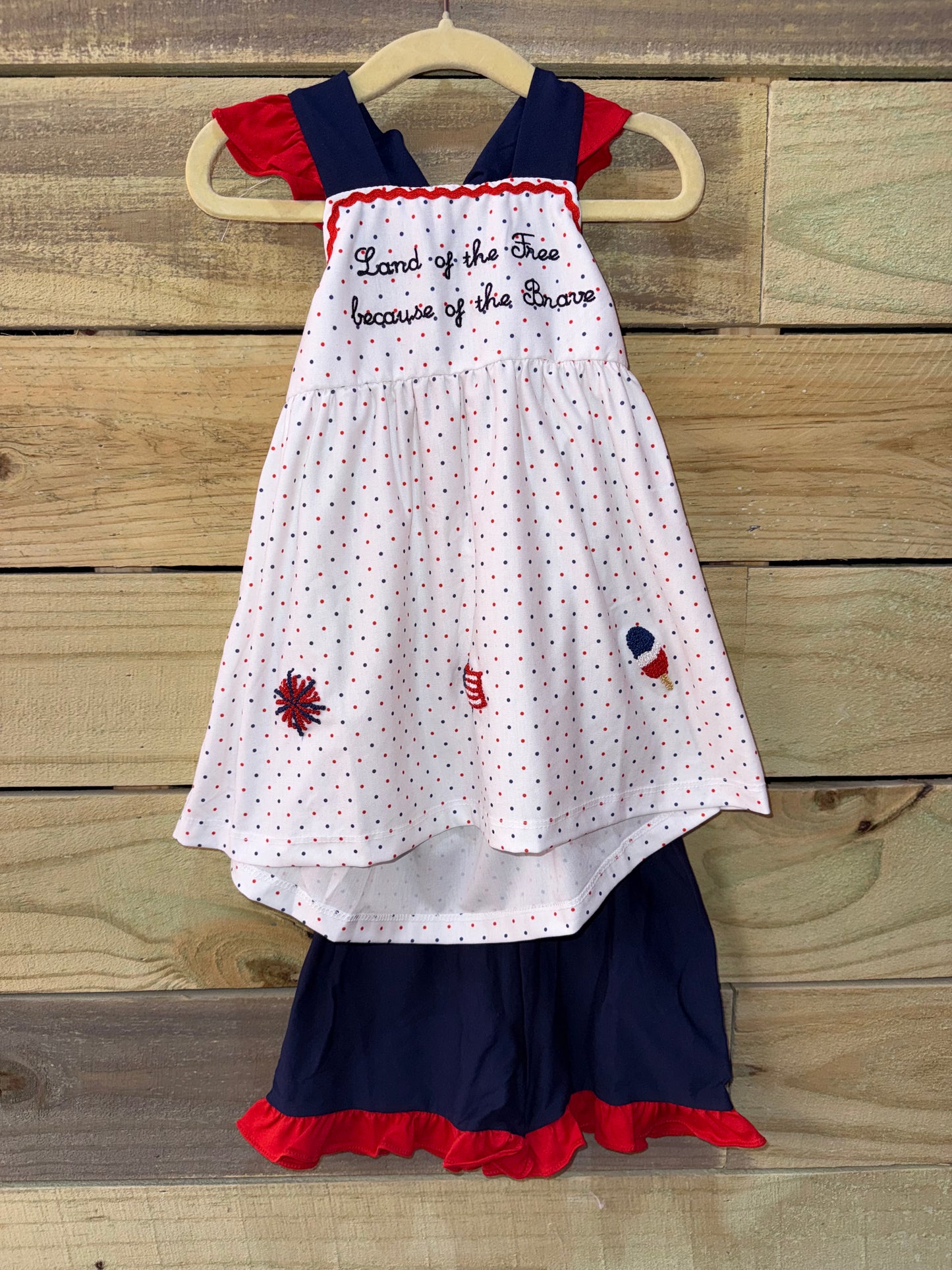 French Knot 4th Short Set ( girl )