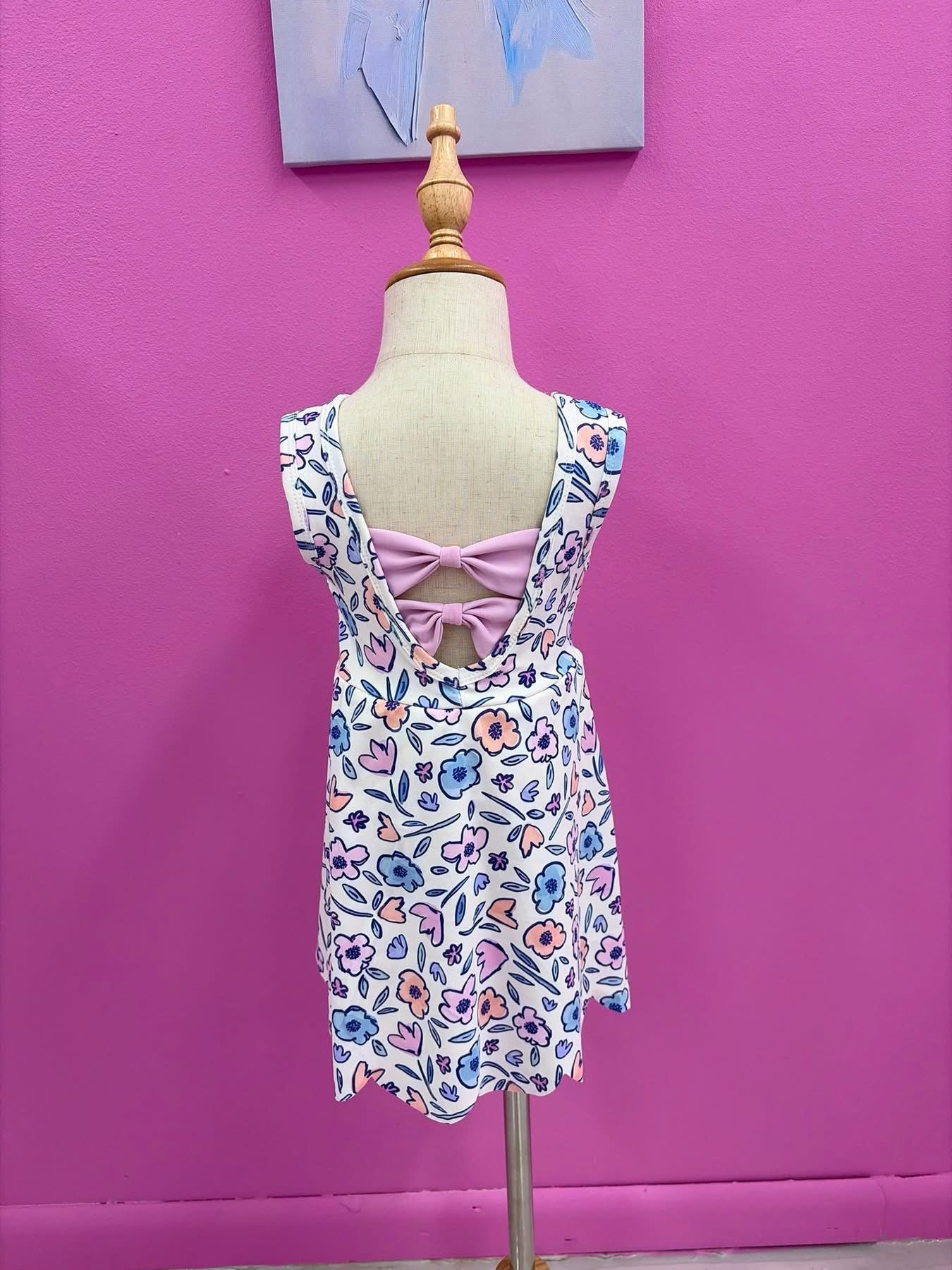 floral athletic set