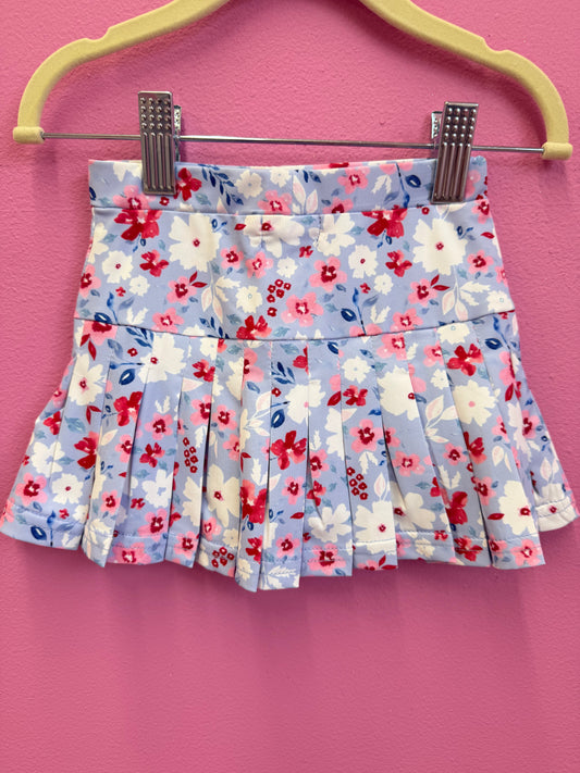 Floral skort