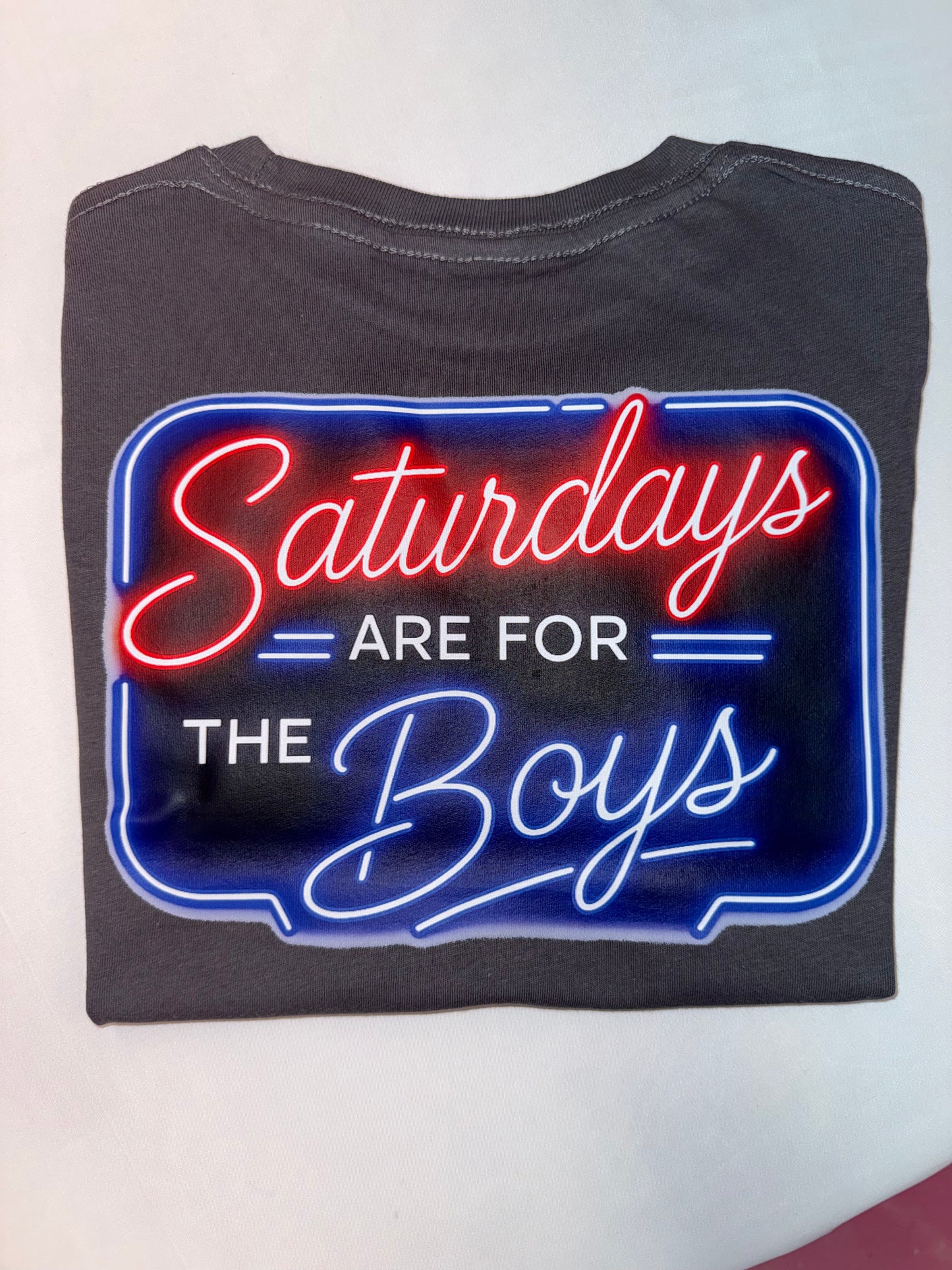 Saturday are for the boys