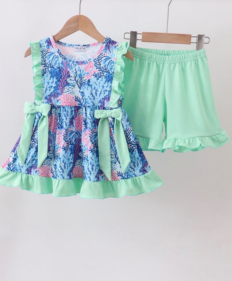 Floral Short Set