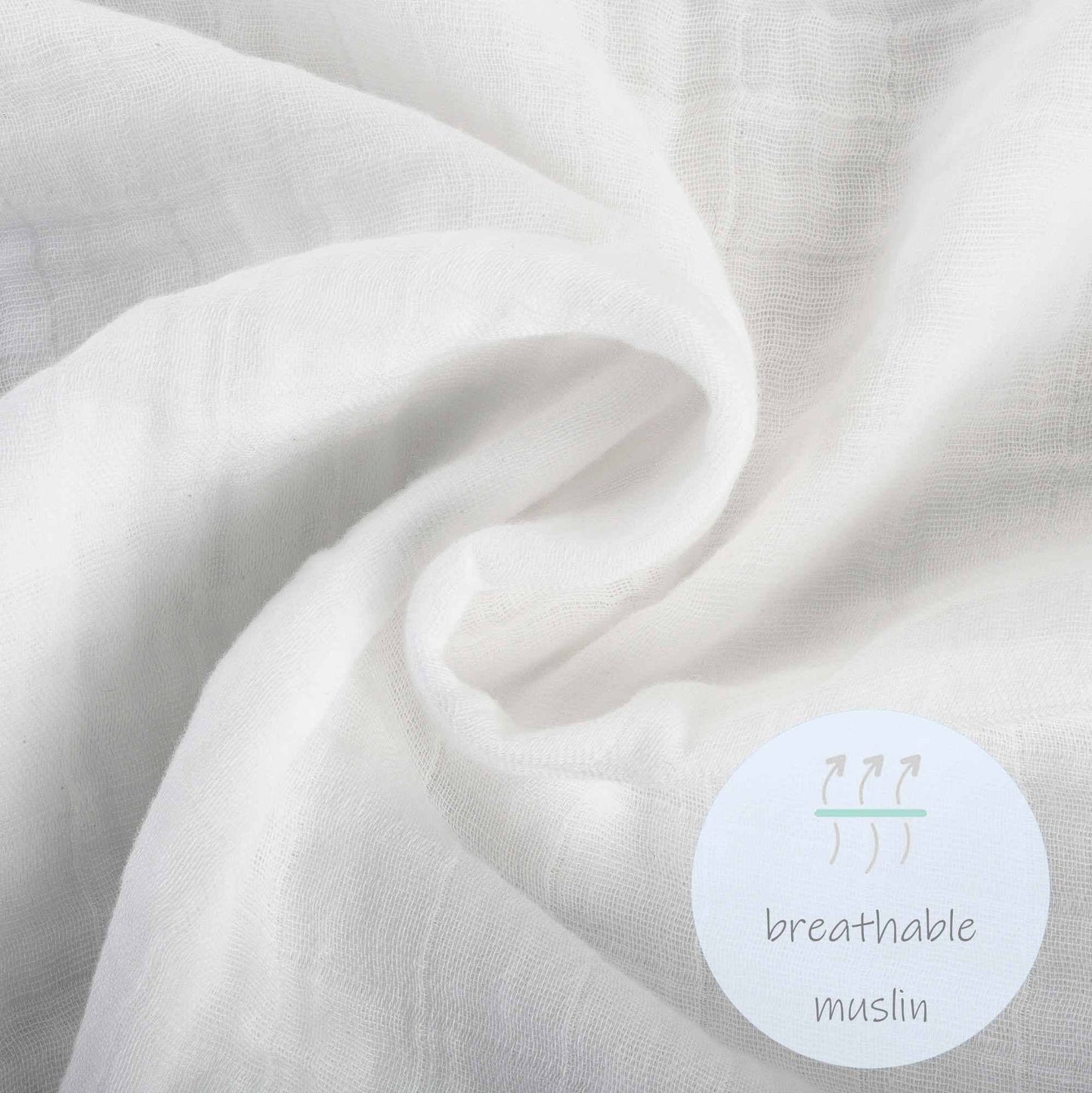 How We Roll Baby Muslin Swaddle Blanket