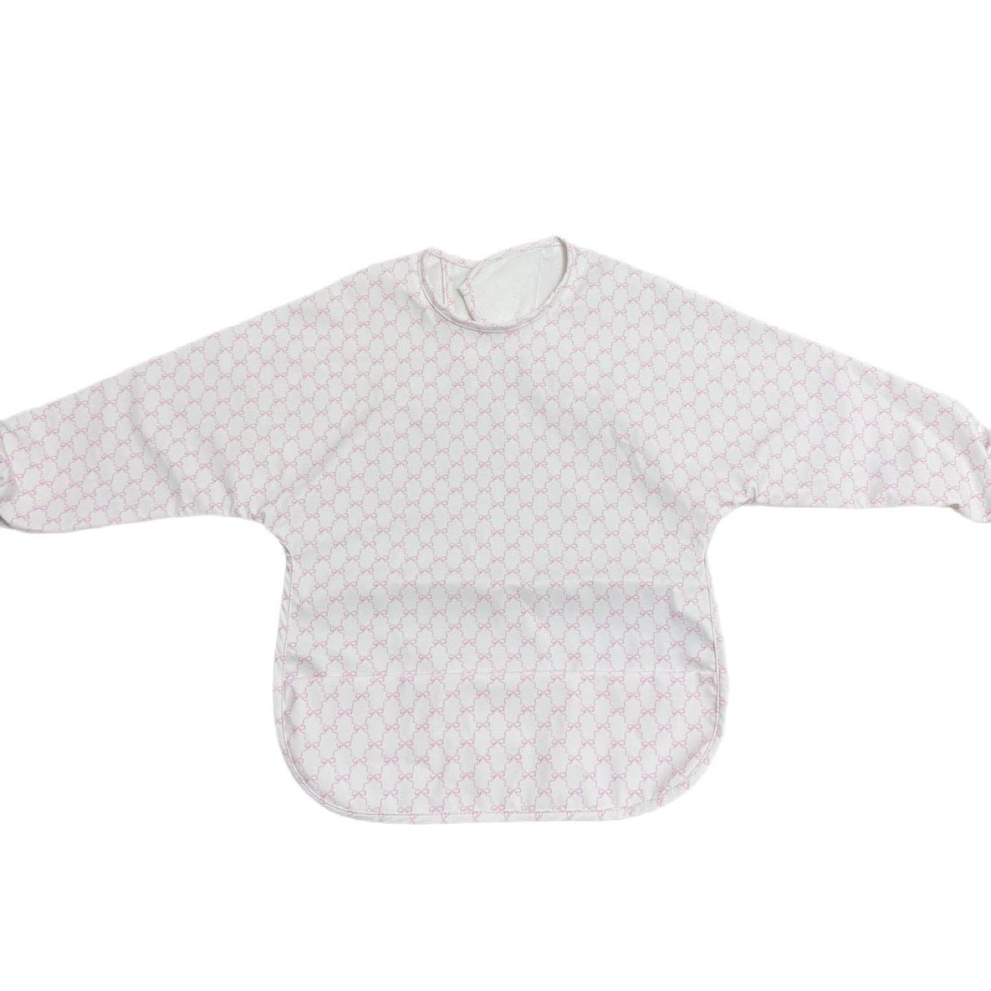 Signature Catch All Bib - Pink Bows - PREORDER ESD 11/15